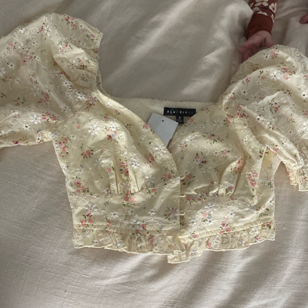 Crop blouse